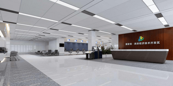 經開區涇渭新城政務服務分中心裝飾工程即將圓滿竣工，高效便民服務蓄勢待發